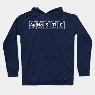 Agnostic (Ag-No-S-Ti-C) Periodic Elements Spelling Hoodie